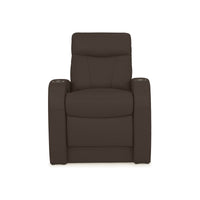 Rialto BACKROW Theater Seating®, Power Recline, Italian Leather, Single Recliner