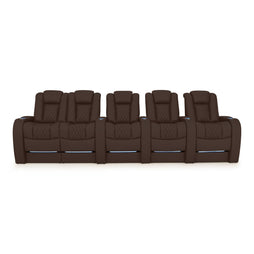 Diamante CoolZeroᵀᴹ Italian Leather BACKROW Theater Seating®