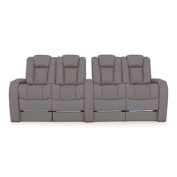 Diamante CoolZeroᵀᴹ Italian Leather BACKROW Theater Seating®