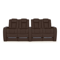 Diamante CoolZeroᵀᴹ Italian Leather BACKROW Theater Seating®