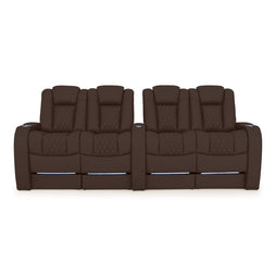 Diamante CoolZeroᵀᴹ Italian Leather BACKROW Theater Seating®