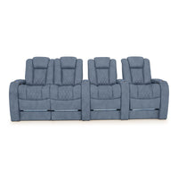 Diamante CoolZeroᵀᴹ Italian Leather BACKROW Theater Seating®