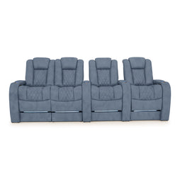 Diamante CoolZeroᵀᴹ Italian Leather BACKROW Theater Seating®