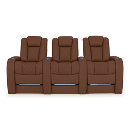 Diamante CoolZeroᵀᴹ Italian Leather BACKROW Theater Seating®