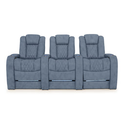 Diamante CoolZeroᵀᴹ Italian Leather BACKROW Theater Seating®