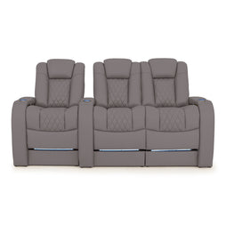 Diamante CoolZeroᵀᴹ Italian Leather BACKROW Theater Seating®