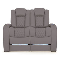 Diamante CoolZeroᵀᴹ Italian Leather BACKROW Theater Seating®