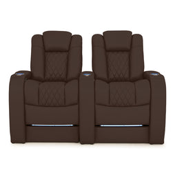 Diamante CoolZeroᵀᴹ Italian Leather BACKROW Theater Seating®