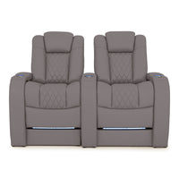 Diamante CoolZeroᵀᴹ Italian Leather BACKROW Theater Seating®