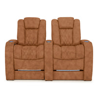 Diamante CoolZeroᵀᴹ Italian Leather BACKROW Theater Seating®