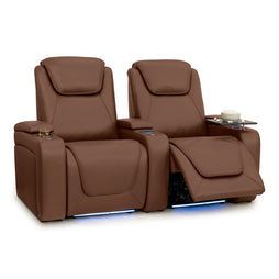 Equinox CoolZeroᵀᴹ Italian Leather Home Theater Seating