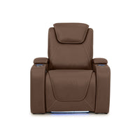 Equinox CoolZeroᵀᴹ Italian Leather Home Theater Seating Single Recliner