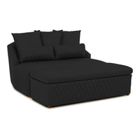 Seatcraft Diamante Cuddle Couch w/ Ottoman Home Theater Furniture
