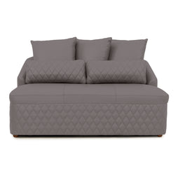 Seatcraft Diamante Cuddle Couch w/ Ottoman Home Theater Furniture