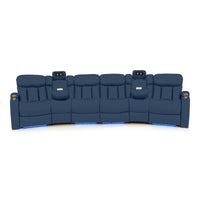 Seatcraft Niagara Italian Leather Sofa, Power Recline