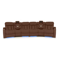 Seatcraft Niagara Italian Leather Sofa, Manual Recline