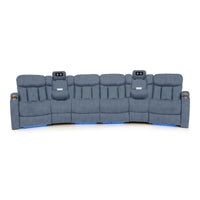 Seatcraft Niagara Italian Leather Sofa, Manual Recline