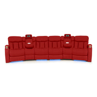 Seatcraft Niagara Italian Leather Sofa, Manual Recline