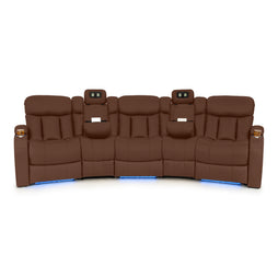 Seatcraft Niagara Italian Leather Sofa, Power Recline