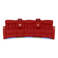 Seatcraft Niagara Italian Leather Sofa, Manual Recline