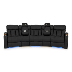 Seatcraft Niagara Italian Leather Sofa, Power Recline