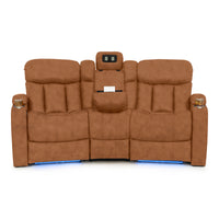 Seatcraft Niagara Italian Leather Sofa, Manual Recline