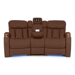 Seatcraft Niagara Italian Leather Sofa, Manual Recline
