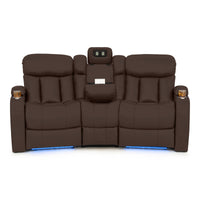 Seatcraft Niagara Italian Leather Sofa, Manual Recline