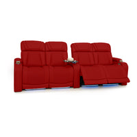 Caliente Zero Gravity Home Theater Seating with Heat & Massage