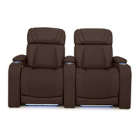 Caliente Zero Gravity Home Theater Seating with Heat & Massage