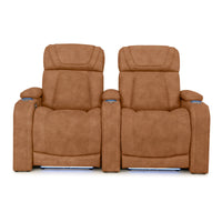 Caliente Zero Gravity Home Theater Seating with Heat & Massage