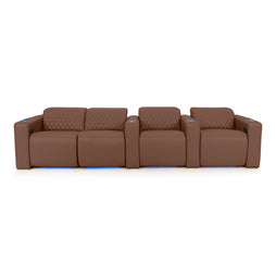 Diamante FX Flip-Up Headrest Home Theater Seats