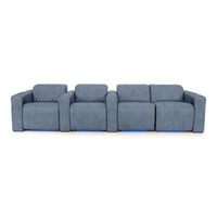 Diamante FX Flip-Up Headrest Home Theater Seats
