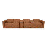 Diamante FX Flip-Up Headrest Home Theater Seating