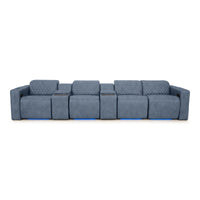 Diamante FX Flip-Up Headrest Home Theater Seating
