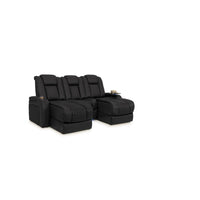 Diamante Chaise CoolZeroᵀᴹ Italian Leather Home Theater Seating