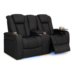 Seatcraft Anthem Loveseat Italian Leather, Powered Headrest, Power Recline