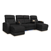 Kodiak Chaise CoolZeroᵀᴹ Italian Leather Home Theater Seating