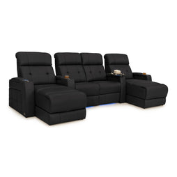 Kodiak Chaise CoolZeroᵀᴹ Italian Leather Home Theater Seating