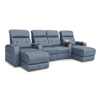 Kodiak Chaise CoolZeroᵀᴹ Italian Leather Home Theater Seating