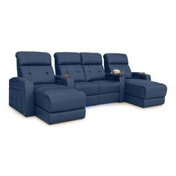 Kodiak Chaise CoolZeroᵀᴹ Italian Leather Home Theater Seating
