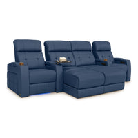 Kodiak Chaise CoolZeroᵀᴹ Italian Leather Home Theater Seating