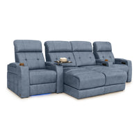 Kodiak Chaise CoolZeroᵀᴹ Italian Leather Home Theater Seating