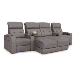 Kodiak Chaise CoolZeroᵀᴹ Italian Leather Home Theater Seating