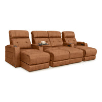 Kodiak Chaise CoolZeroᵀᴹ Italian Leather Home Theater Seating