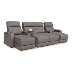 Kodiak Chaise CoolZeroᵀᴹ Italian Leather Home Theater Seating