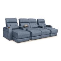 Kodiak Chaise CoolZeroᵀᴹ Italian Leather Home Theater Seating