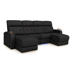 Kodiak Chaise CoolZeroᵀᴹ Italian Leather Home Theater Seating
