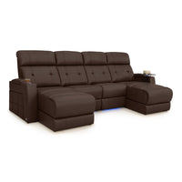 Kodiak Chaise CoolZeroᵀᴹ Italian Leather Home Theater Seating