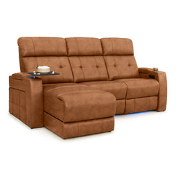 Kodiak Chaise CoolZeroᵀᴹ Italian Leather Home Theater Seating